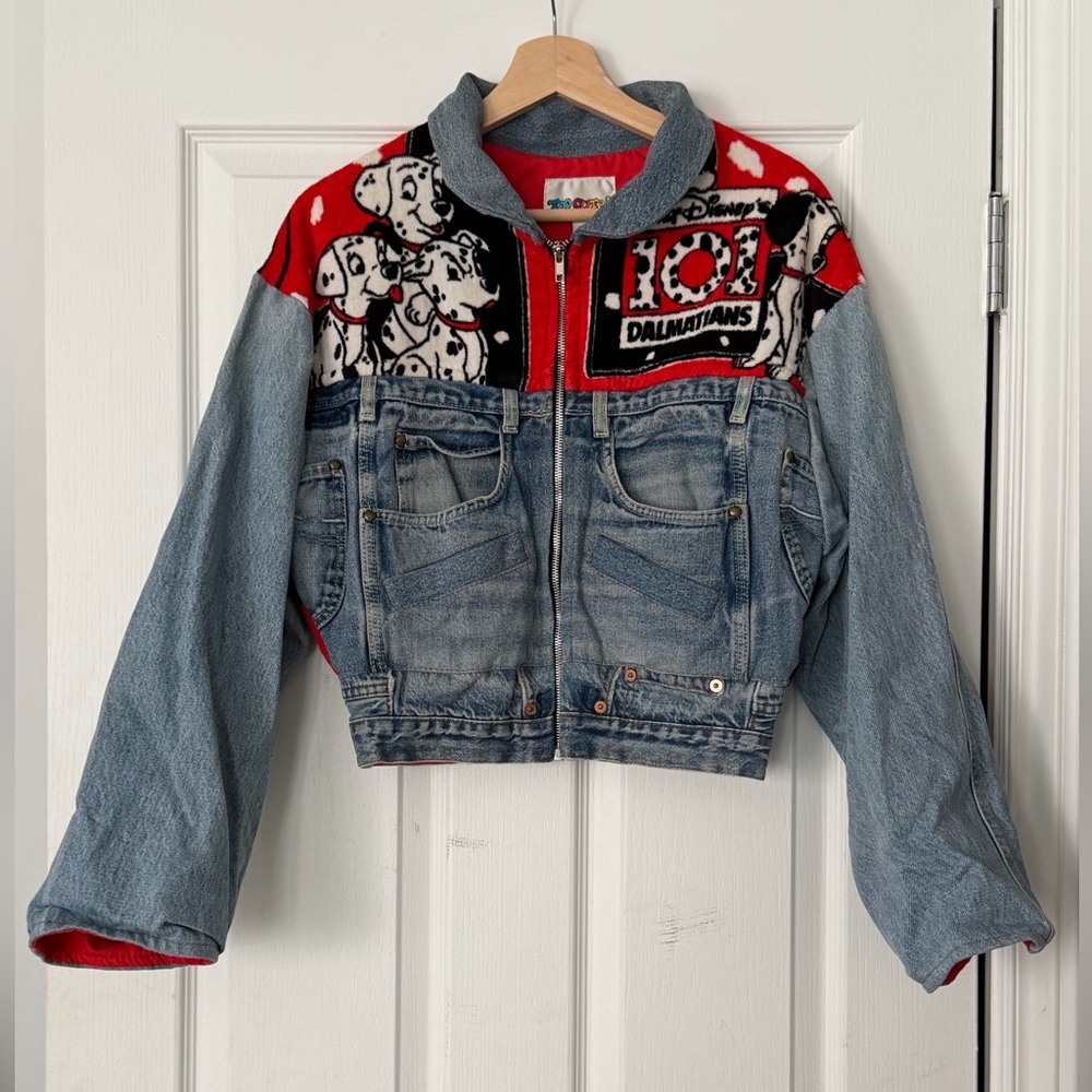 Too Cute! 80th Vintage very rare Denim jacket